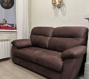 Перетяжка дивана новой тканью